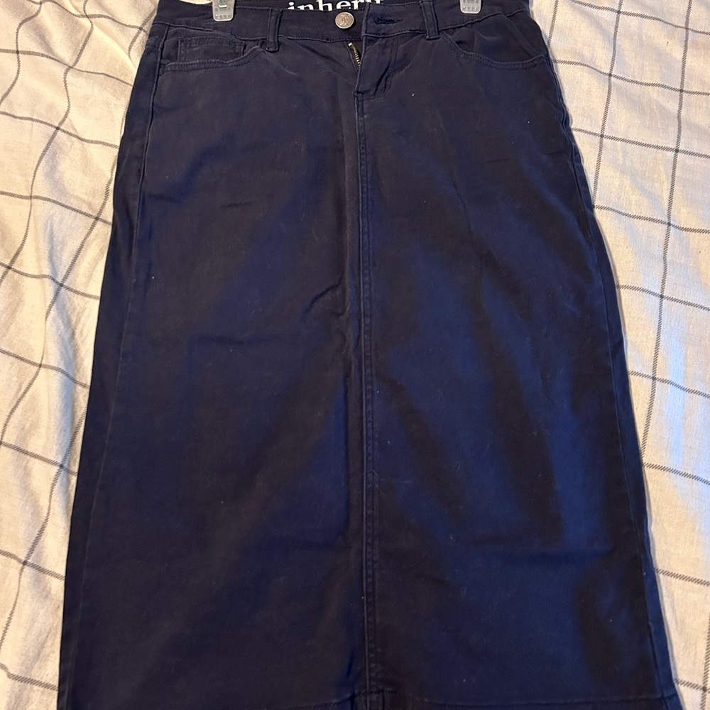 Inherit Remi Navy Blue Women's Skirt